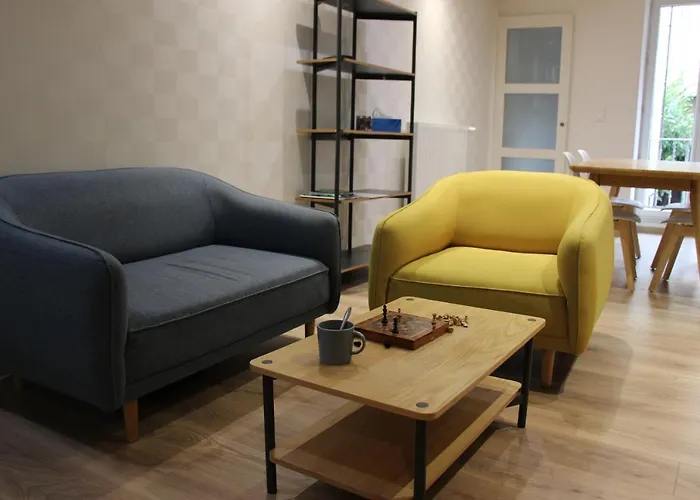 Appartement au centre ville avec arrière-cour